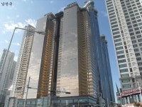 [부산]보수공사중인 우신 골든스위트 - 도시 갤러리