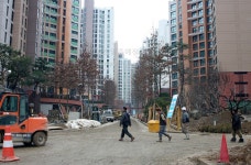 동천래미안 현장 모습 - 부동산 갤러리