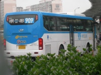 성우운수 909번 유니버스 엘레강스 천연가스버스 신차 - 버스 갤러리