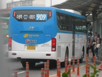 성우운수 909번 유니버스 엘레강스 천연가스버스 신차 - 버스 갤러리