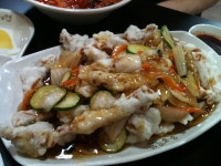 짬뽕전문점의 탕수육 위용 - 기타음식 갤러리