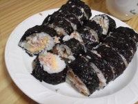 오늘 만들었던 참치김밥 - 한식 갤러리