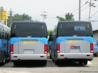 037번과 M7106 - 버스 갤러리