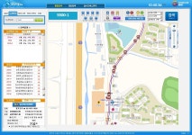 5500-1번 용인죽전에서 1정거장 사이에 6대 연달아 붙임. - 버스 갤러리