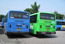 추억이 되어가는 동해운수 좌석형차량들 - 버스 갤러리