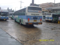 그토록 결계가 단단해서 뚫기가 힘들었던 삼성여객 차고지 공략!!! - 버스 갤러리