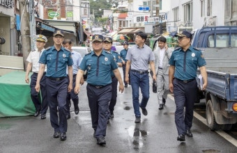 울산경찰청, 집중호우 대비 침수 취약지역 174곳 현장점검 | 연합뉴스