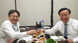 강기정, 어젯밤 김재원 예결위원장과 맥주 회동 | 연합뉴스