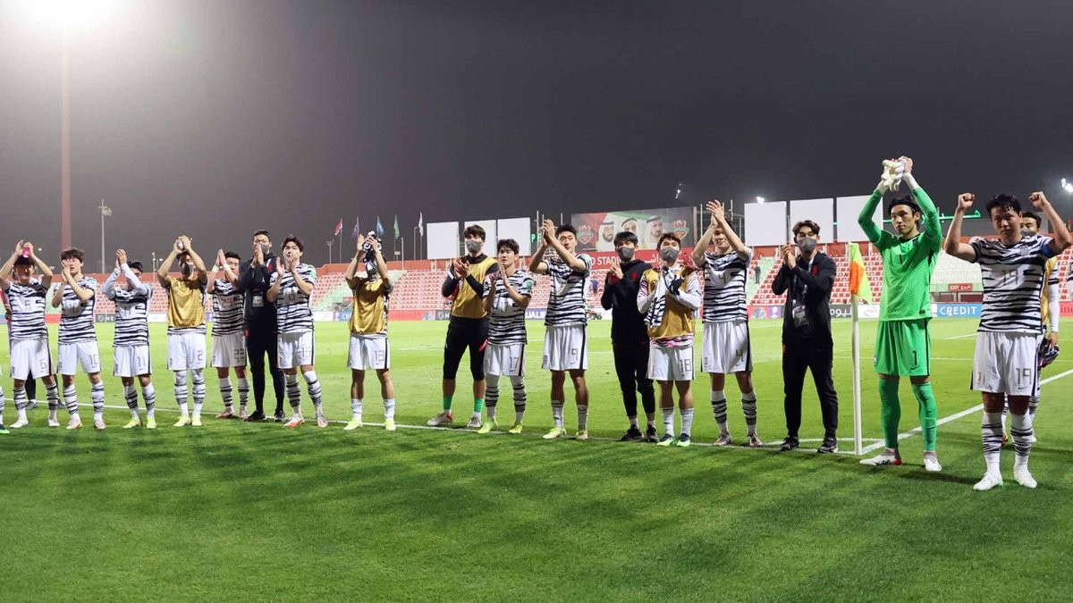 대한민국 축구 대표팀, 11회 연속 월드컵 본선 진출 달성 소식에 대통령과 FIFA 회장이 축하 메시지 전해