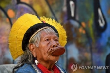 아마존 보호 헌신한 원주민 족장, 내년 노벨평화상 후보로 추천 | 연합뉴스
