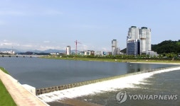 <대전 갑천호수공원 관광 명소로 변신> | 연합뉴스