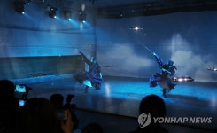 드론 아트쇼 꽃심, 나르샤 | 연합뉴스