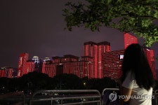 예술로 변한 빌딩 숲 | 연합뉴스