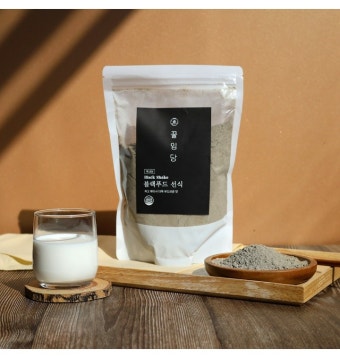 꿀임당 국산 블랙미숫가루 500g 선식 검은콩 식사대용 - 티몬 [티몬] 꿀임당 국산 블랙미숫가루 500g 선식 검은콩 식사대용