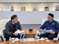울산 동구·현대중공업, 지역현안 해결 힘 모은다…협력 논의 | 연합뉴스