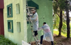 초등생이 아이디어 내고 그림 그리고…세종시 공중화장실 새단장 | 연합뉴스