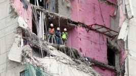 광주 붕괴사고 다섯 번째 피해자 27층서 수습 | 연합뉴스