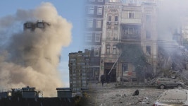 키이우 출근시간대 자폭 드론 공격…러시아 소행 | 연합뉴스