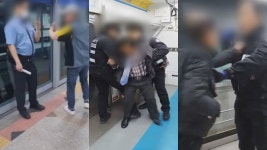 비틀 비틀 지하철 취객민원 급증…안전사고 우려 | 연합뉴스