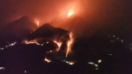 경남 산청 산불 진화작업 재개…진화율 40% | 연합뉴스