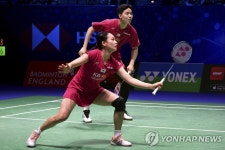 6년만의 쾌거…배드민턴 대표팀 전영오픈 여자복식 금메달 확보 | 연합뉴스