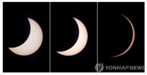 한낮에 태양이 사라졌다…호주·인니서 개기일식 관측 | 연합뉴스