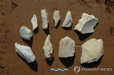후기 구석기시대 대규모 석기공장 발견 | 연합뉴스