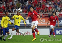 -한.에콰도르축구- 허정무호, 승리 찬가(종합) | 연합뉴스