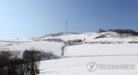 하늘 아래 첫 동네 안반데기 설경 | 연합뉴스