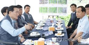 법무부 장관, 사회봉사명령 나눔의 현장 방문 | 연합뉴스