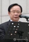 축사 하는 이주영 | 연합뉴스