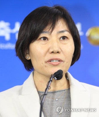 발표하는 송미령 본부장 | 연합뉴스