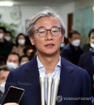 소감 밝히는 전재수 | 연합뉴스