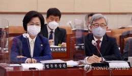 사실상 국감 마무리…추미애 발언 주목 | 연합뉴스