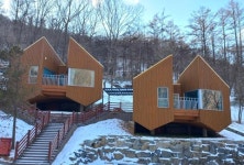 보은군, 충북알프스휴양림 트리하우스 2채 내달 개장 | 연합뉴스