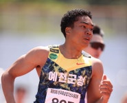 육상 조엘진, 남자 200ｍ서도 깜짝 역주…20초50 '역대 4위'(종합) | 연합뉴스