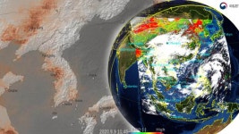 미세먼지 한눈에…천리안2B 대기 영상 첫 공개 | 연합뉴스