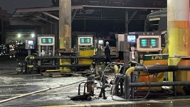 대구 서구 LPG 충전소 폭발·화재…8명 부상 | 연합뉴스