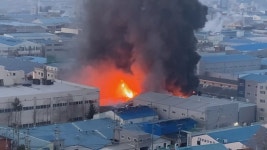 대구 성서공단 섬유공장 화재…4시간여 만 완진 | 연합뉴스