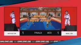 [스포츠영상] 때리지 않고 겨룬다…e스포츠와 만난 태권도 | 연합뉴스