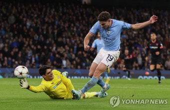 맨시티, 홀란 없이도 화력쇼…UCL 최종전 세비야 3-1 완파 | 연합뉴스