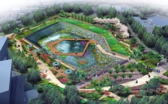 <제주 신산공원에 조성된 저류지 친수공간 사라져> | 연합뉴스