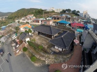 하늘에서 본 김영삼 전 대통령 생가 | 연합뉴스