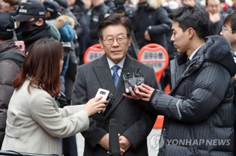'선거법 위반' 혐의 이재명 지사, 오늘 첫 재판 | 연합뉴스