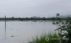 폭우로 물에 잠긴 부여 구룡면 농경지 | 연합뉴스