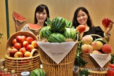 롯데백화점, 대서·중복 맞이 과일 할인행사 진행 | 연합뉴스