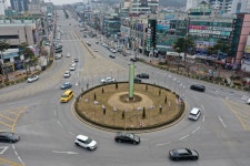 동해시청 앞 로터리에 상징조형물 설치…디자인 공모 | 연합뉴스