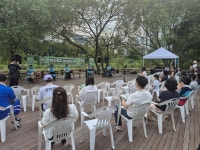 하천 복원을 넘어 문화공간으로…다시 시민 품으로 돌아온 의정부시 발물쉼터 | 연합뉴스