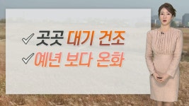 [날씨] 고농도 미세먼지, 오후부터 해소…한낮 온화 | 연합뉴스