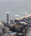 개관 앞둔 강릉 씨마크 호텔 | 연합뉴스